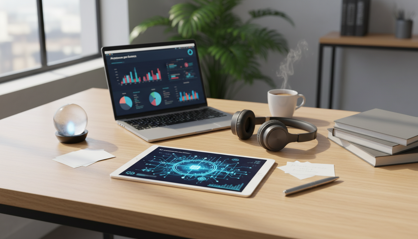 Иллюстрация к статье о AI-решения для бизнеса: обзор платформ и сервисов