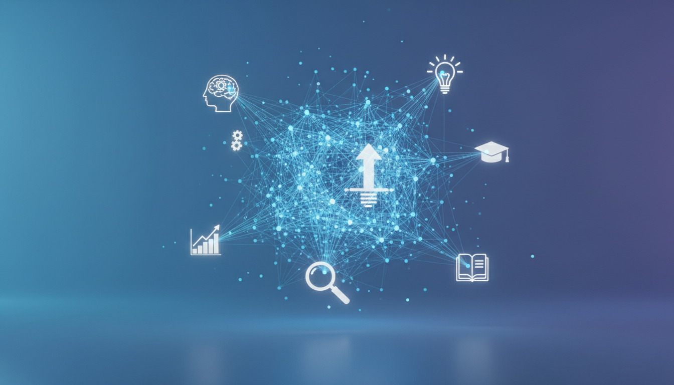 Схема технологий искусственного интеллекта для образовательного чат-бота — NLP, машинное обучение, RAG