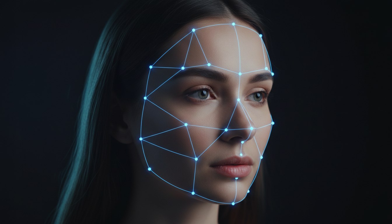 Схема работы компьютерного зрения и AR-рендеринга при виртуальной примерке косметики
